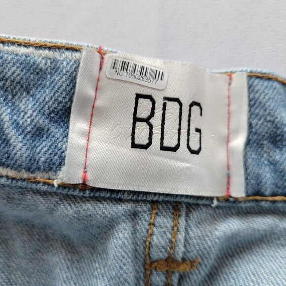 BDG High-Waisted Flare Jean-Urban Outfitters-Patch-Crochet-Embroider (Size: 27X) - Picture 3 of 13